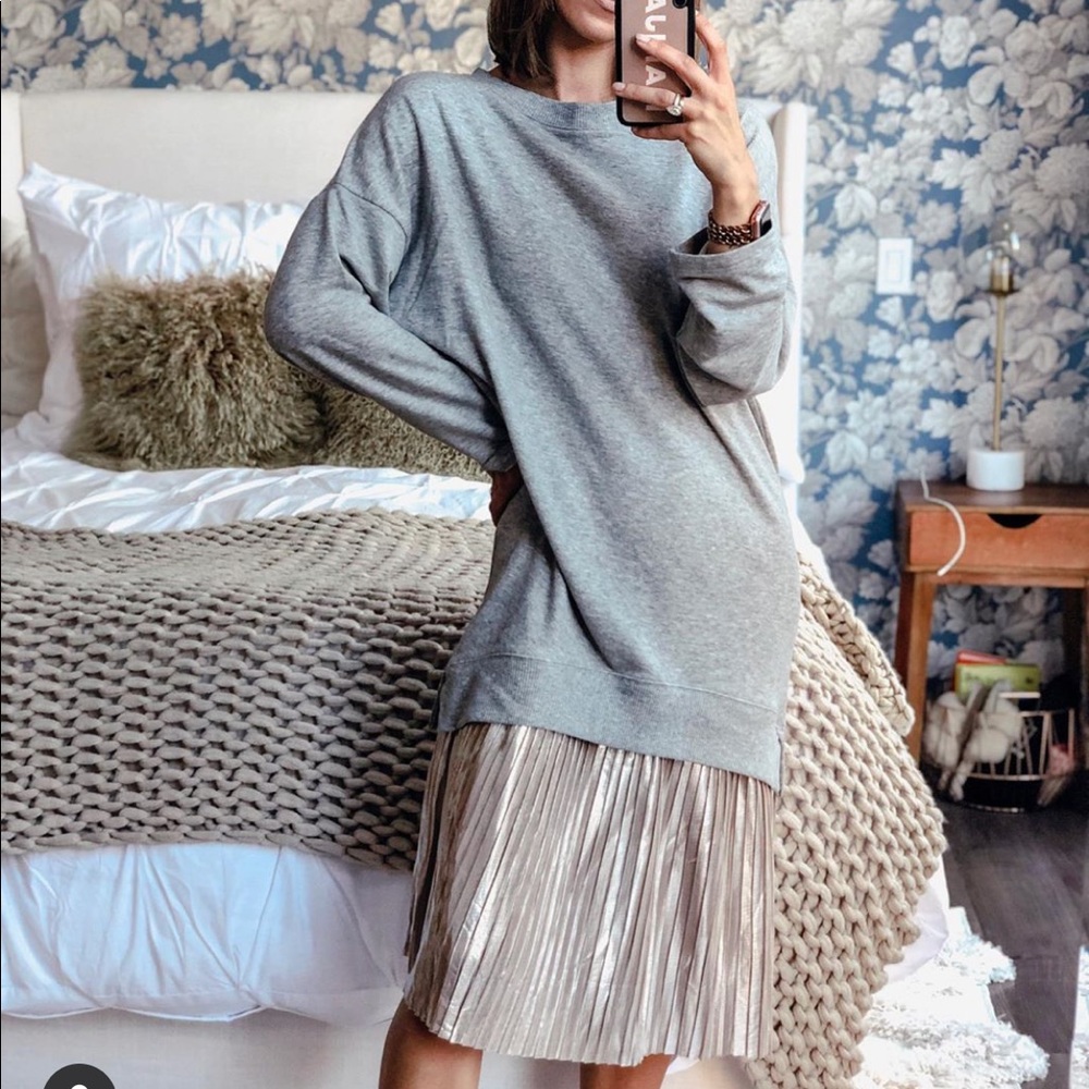 Z A R A Sweatshirt Dress